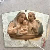 Scultura sacra famiglia