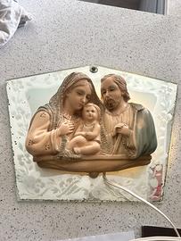 Scultura sacra famiglia