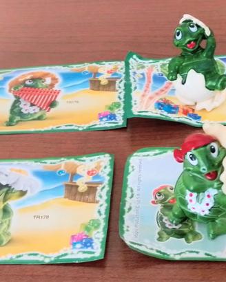 4 Tartallegre Sorpresine Kinder con cartine