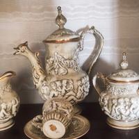 Set caffè in porcellana R. Capodimonte