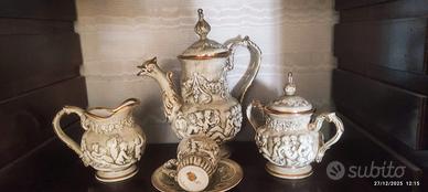 Set caffè in porcellana R. Capodimonte