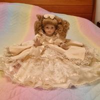 Bambola in porcellana Capodimonte