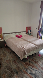 Stanza doppia con balcone e bagno privato