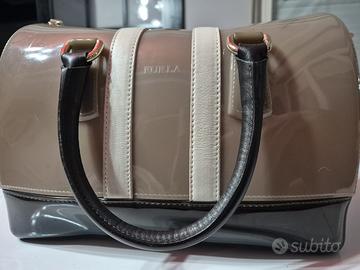 Borsa Furla Candy Bug plain beige
