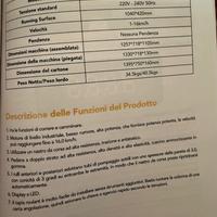 1 Tapis roulant pieghevole Toputure TP1 2 in 1 per