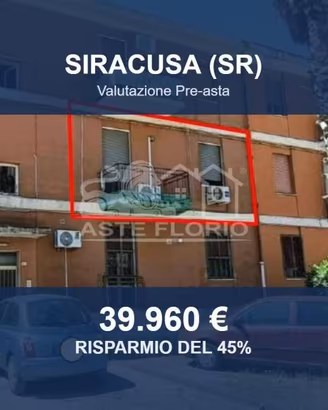 Immobile in asta di 88 m² a Siracusa