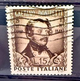 Francobollo Italia Donizetti 1948