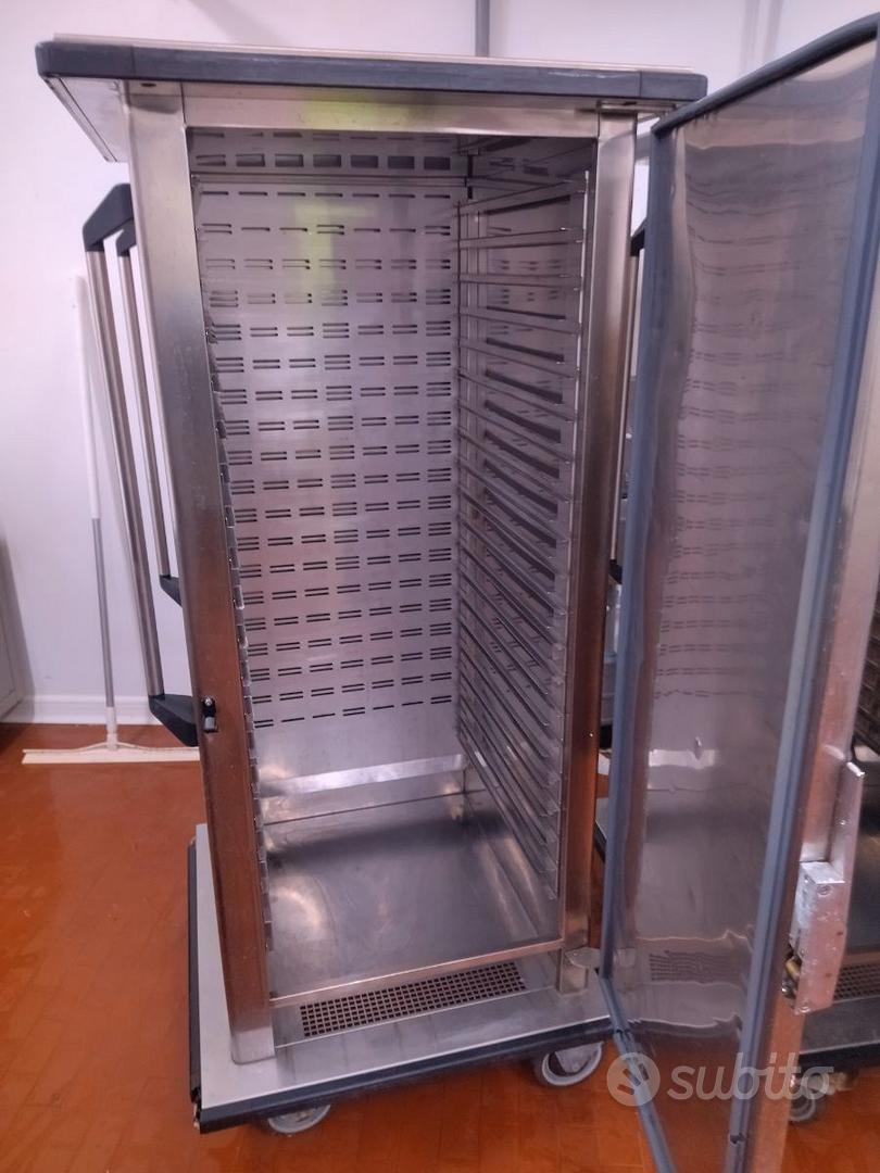Carrello Portautensili 4 Piani In Acciaio Inox - Dimensioni 41x26,5x78 Cm, Spessore 14 Mm