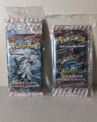 2 Buste Pokémon Invasione Scarlatta