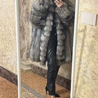 Splendida Pelliccia in Volpe Silver (Argentata)