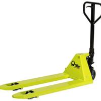 Transpallet manuale con ruote in gomma