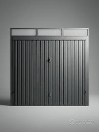Portone basculante per garage mecanico