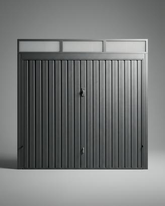 Portone basculante per garage mecanico