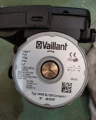 Pompa caldaia vaillant