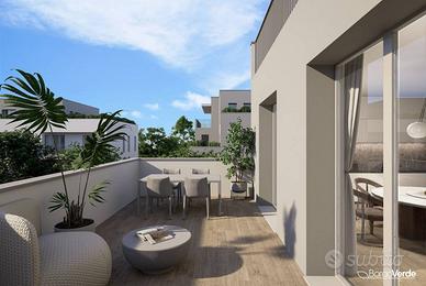Appartamento di 116 m² con 3 locali e box auto a V