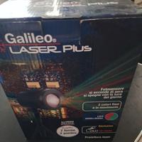 laser luci natalizie