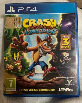 Crash bandicoot play 4