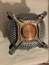 Dissipatore Intel testa in rame 775