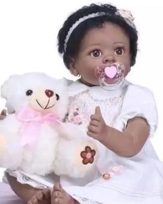 bambola Reborn negretta