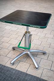 Tavolo Bonsai Professionale Idraulico Ruotabile