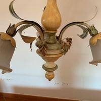 Lampadario a sospensione floreale