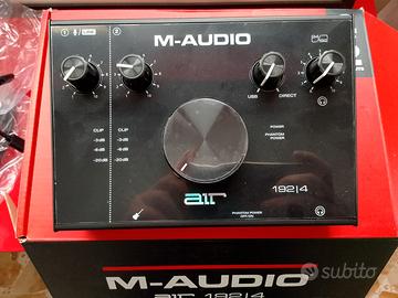 SCHEDA AUDIO M-AUDIO COME NUOVA