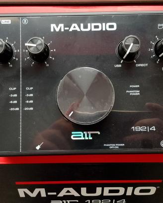 SCHEDA AUDIO M-AUDIO COME NUOVA