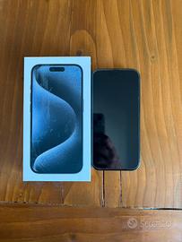 Iphone 15 pro 128GB blu titanio
