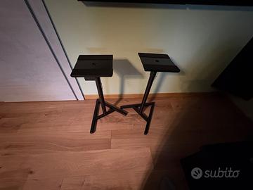 Supporti regolabili diffusori/monitor da studio