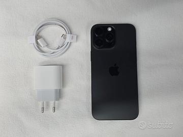 iPhone 16 Pro Max 256 GB Nero batt. 92%