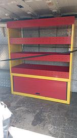 Scaffale per furgone  108 x125x43