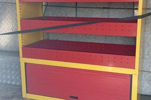 Scaffale per furgone  108 x125x43
