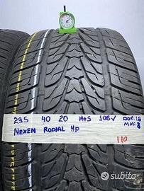 Gomme Usate Varie Marche 295 40 20 - 80%