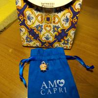  Ciondolo a campanellino  linea '' Amo Capri ''