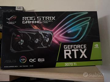 Scheda grafica Asus ROG Strix 3070 Ti