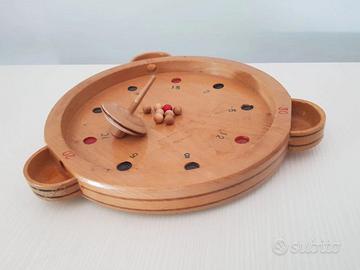 Roulette tirolese in legno vintage