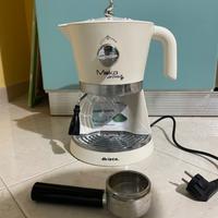 MACCHINA CAFFE' MOKA AROMA ESPRESSO BIANCA ARIETE 