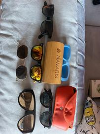 Stock occhiali da sole leggere descrizione