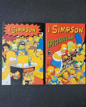 📚 I Simpson a Fumetti – 2 Volumi Originali