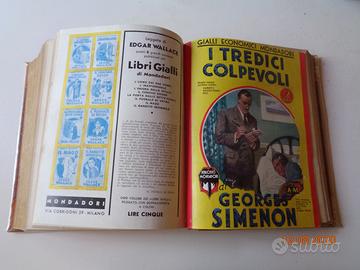 SIMENON E ALTRI-Libro anni '30