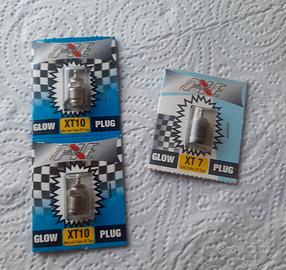 Candele AXE XT10 e XT7 per RC