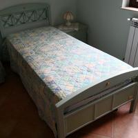 Cameretta bambina in legno verde