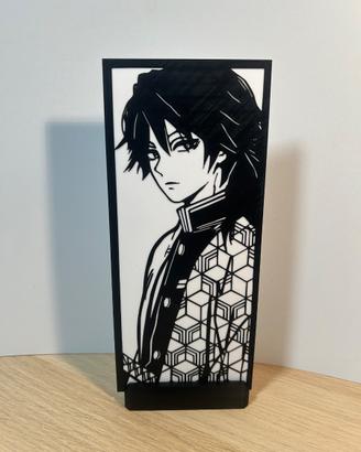 Quadretto Demon Slayer - Giyu Tomioka