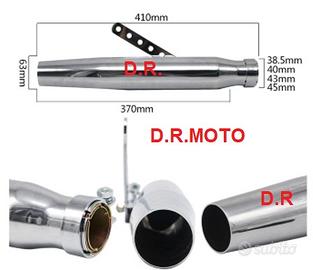 Silenziatore db-killer universale per Scarico MEGATON a sonorità variabile  Custo