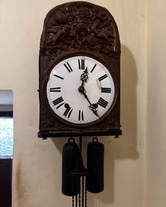 Orologio Comtoise (Morbier) XIX secolo funzionante