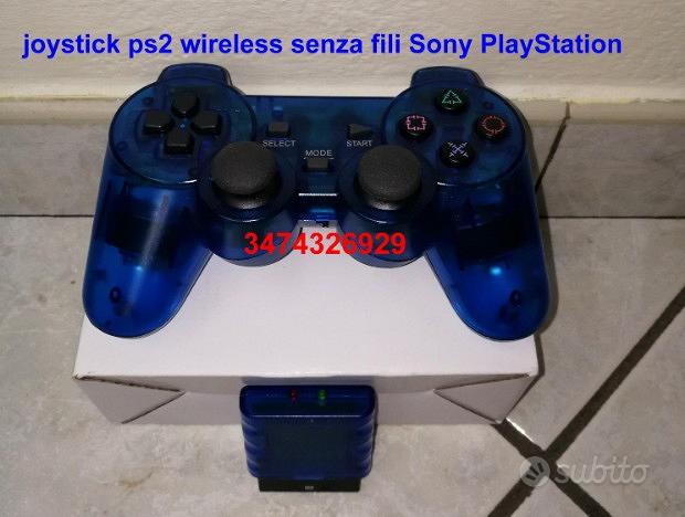 Joystick PS2 wireless senza fili per giochi PS2 - Console e Videogiochi In  vendita a Bergamo