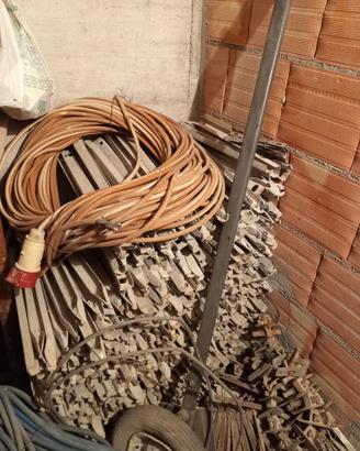 Montanti 50 cm zincato