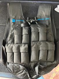 Giubbotto zavorrato 10kg regolabile