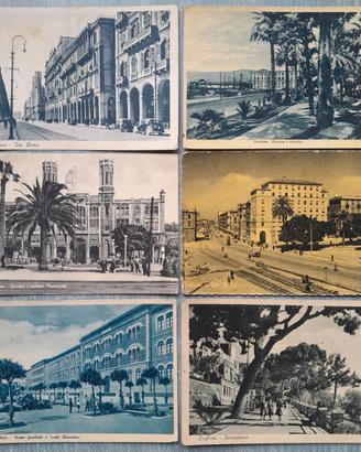 Cartoline Cagliari Lotto 6 Antiche Anni '40