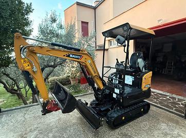 Mini escavatore Sany 18 q.li 20 ore